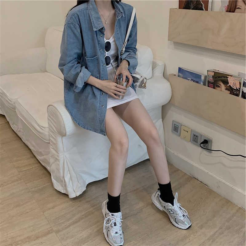 夏季时尚轻熟风套装赫本气质裙子两件套洋气牛仔衬衫女神范连衣裙 夏季时尚轻熟风套装赫本气质裙子两件套洋气牛仔衬衫女神范连衣裙