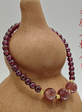 纯天然石榴石补货招财好运