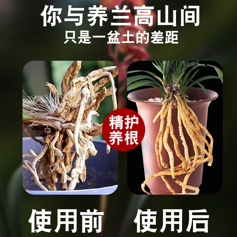 兰花专用土植料营养土蝴蝶兰君子兰科植物专用颗粒土松树皮兰科土-图2