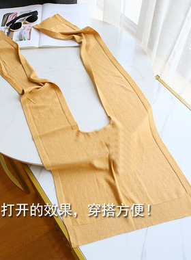 百搭时髦2025春秋洋气针织打结披肩女外搭保暖空调护肩搭肩上衣女