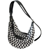 Сумка через плечо, модные ретро универсальные шахматы, сумка на одно плечо для отдыха, коллекция 2022