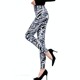 Leopard print high-strength milk silk leggings