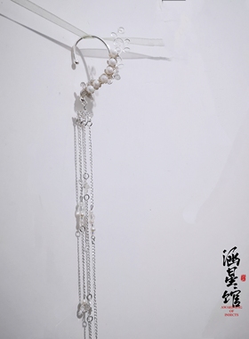 书卷一梦上官鹤王以纶同款耳环流苏耳坠古风耳环古装耳饰月牙挂饰