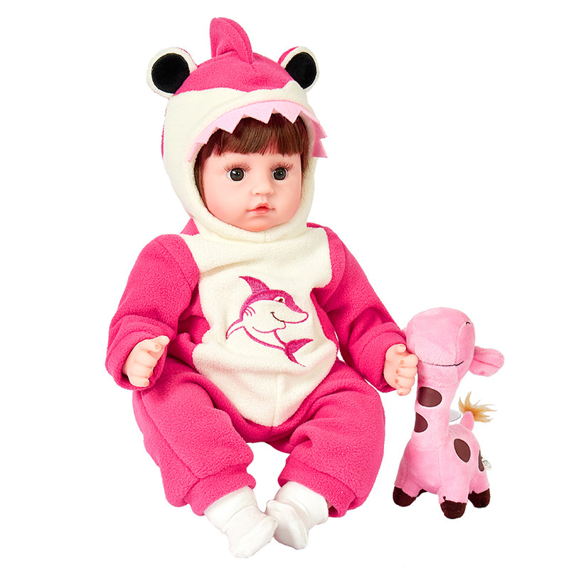 仿真婴儿女孩软硅胶全逼真娃娃玩具 gododo娃娃/配件