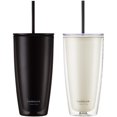 乐扣简约风夏季高颜值吸管杯