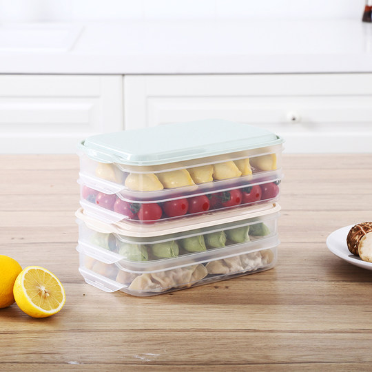 Wonton Dumpling Box Lock and Lock Plastic