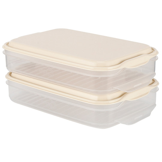 Wonton Dumpling Box Lock and Lock Plastic