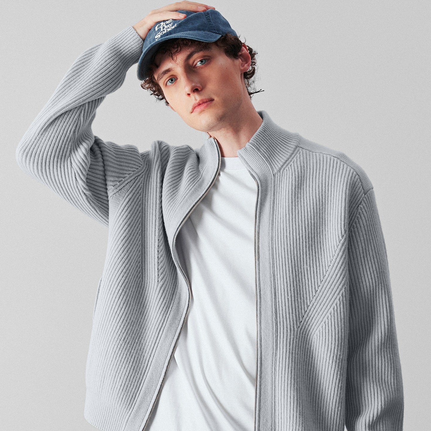 柏品纯羊毛立领落肩开衫男2025冬新款毛衫保暖松弛感商务休闲毛衣,淘宝优惠券,粉丝福利购,淘宝优惠卷