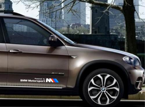 适用于宝马BMW3系5系X1X3X4X5X6车贴m标改装车身门贴遮痕拉花贴纸 - 图1