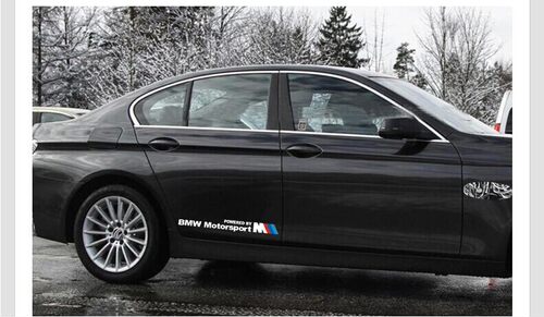 适用于宝马BMW3系5系X1X3X4X5X6车贴m标改装车身门贴遮痕拉花贴纸 - 图3