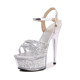 Catwalk petite fashion nightclub high heels 15cm