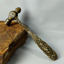 Antique Handicraft bronze instrumental small hammer swing piece Bauer Waterloo connoisseurre collection