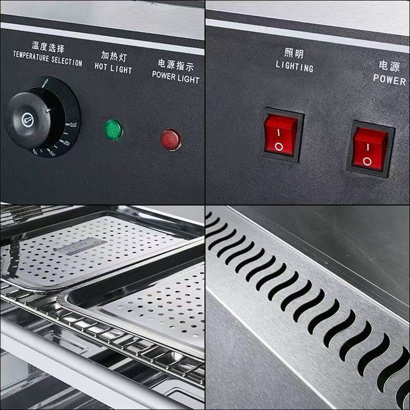 炸鸡汉堡保温柜商用恒温加热汉堡店设备油炸食品薯条保酥箱展示柜,淘宝优惠券,粉丝福利购,淘宝优惠卷