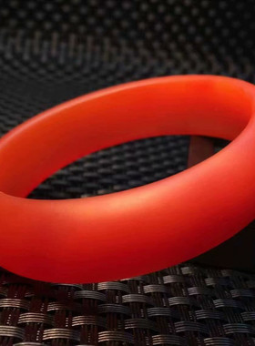 保山南红玛瑙贵妃镯送女友礼物