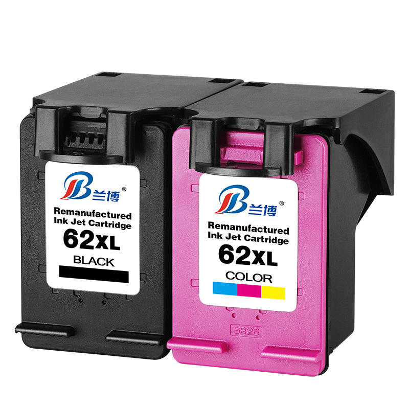 兰博 适用惠普62墨盒 hp OfficeJet200 258 5540 5542 5640 7640 250 5740打印机墨盒 62xl大容量易加墨墨盒 - 图3