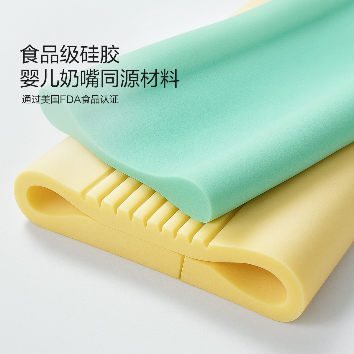 水星家纺 枕芯可水洗A类抗菌升级款硅胶枕头呵护肩颈助睡眠不塌陷 - 图0