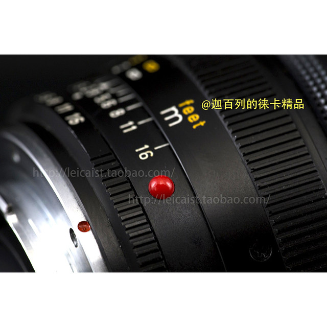 Gabriel lens little red bean Leica little red dot