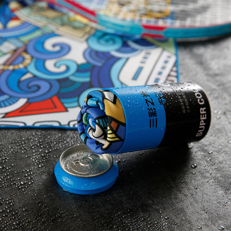 冷感吸汗健身房冰巾男健身女擦汗巾 思壮伟业运动运动毛巾