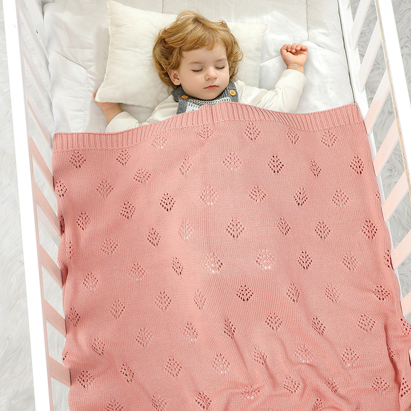 婴儿针织毛毯春秋款男女宝宝洋气盖毯儿童毯子防风被空调盖毯,淘宝优惠券,粉丝福利购,淘宝优惠卷