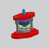 基于CAD,CAM,CAPP的圆形垫圈复合模具设计与制造工艺三维模型素材 - 图1