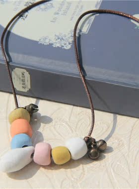 民族风长款铃铛情侣棉麻衣服配饰