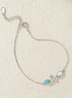 灵蛇献瑞K金色|925银轻奢感小众