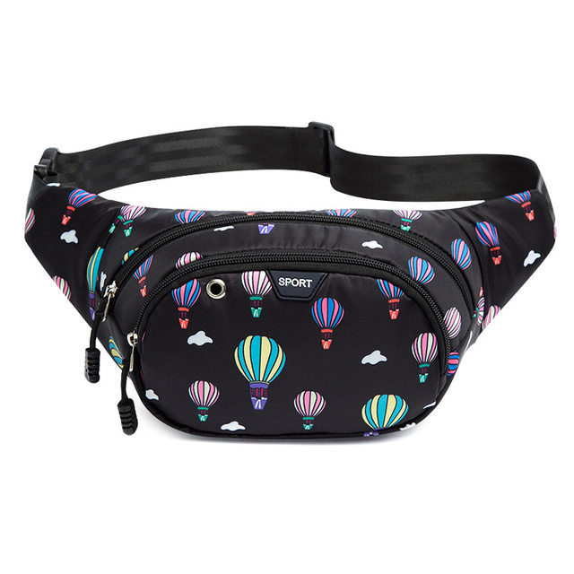 Multifunctional waist bag large capacity breast bag mobile phone bag