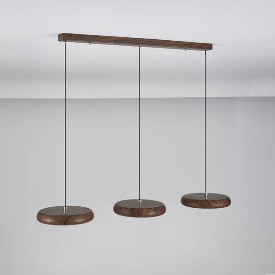 Package installation of full spectrum eye protection wood grain dining room chandelier