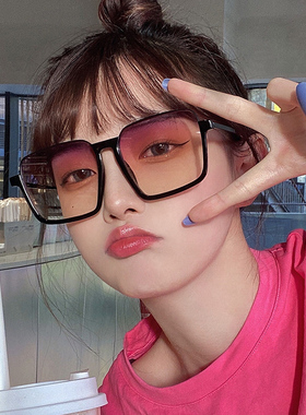 时尚复古风大框显瘦太阳眼镜