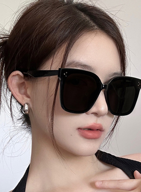 GM墨镜女大框显瘦2025新款太阳镜雪地开车专业防紫外线高级感ins