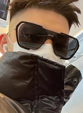 防紫外线防晒长方形时尚潮流男