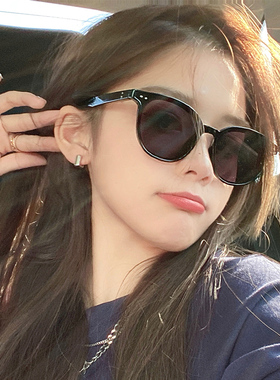 速发2022年新款墨色茶镜夏高级l防紫外线太男潮黄色感ag