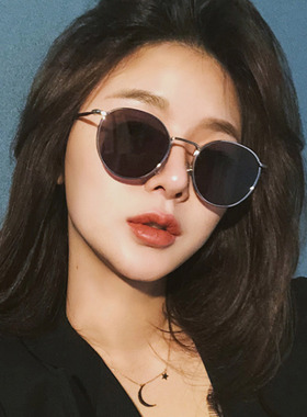 墨镜复古风小脸街拍显瘦太阳眼镜