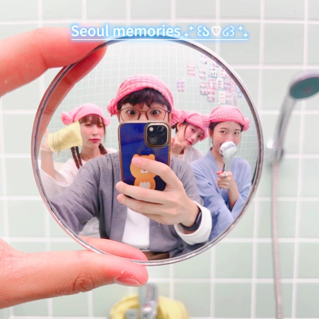 小红书同款旅行凸透反光镜高透镜面旅游拍照好物一人行拍照打卡,淘宝优惠券,粉丝福利购,淘宝优惠卷