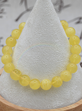 Rwbuy天然鸡油黄蜜蜡手串