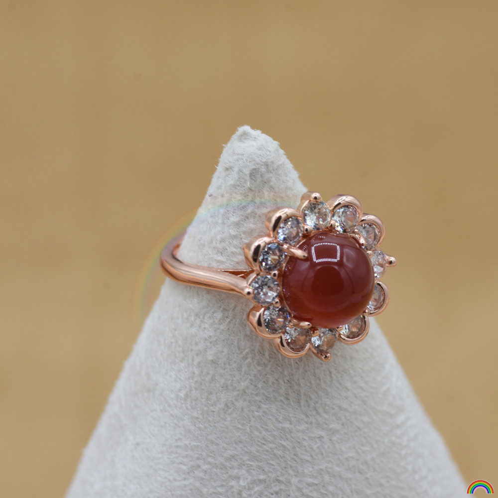 Rwbuy brand design red onyx ring