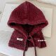 Niche retro woolen hat with large head circumference knitted mixed thread