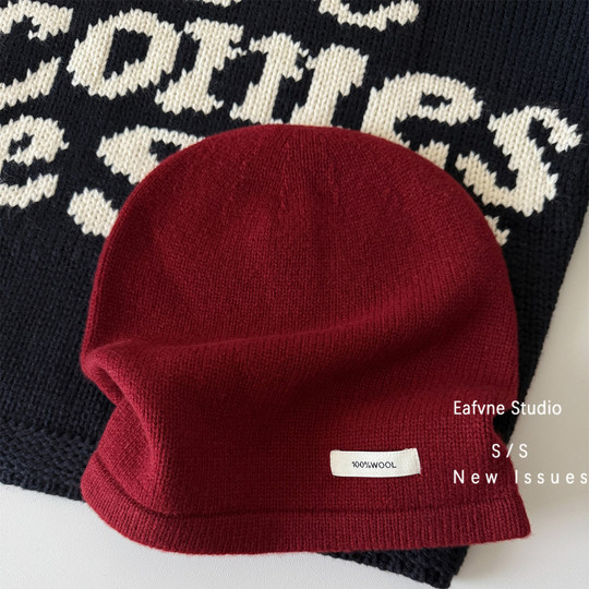 Soft and waxy wool hat, high quality casual hat