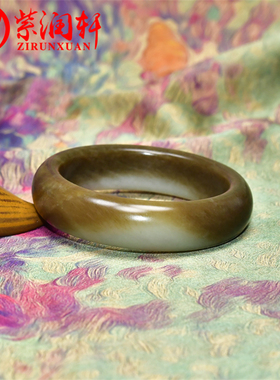 糖青白俏色老熟红糖白肉手镯