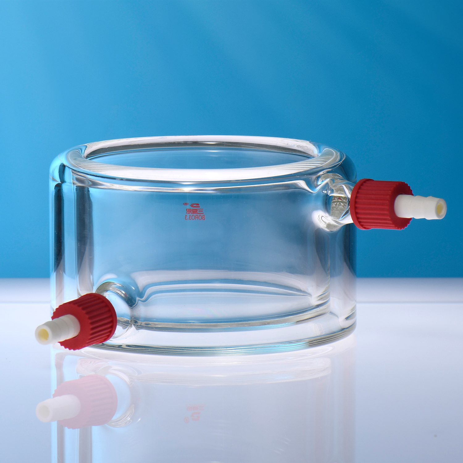 三爱思夹套烧杯扁形双层可拆卸小咀小嘴光催化酶实验室玻璃器材,淘宝优惠券,粉丝福利购,淘宝优惠卷