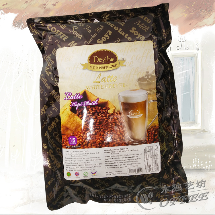 谛一豪三合一香浓怡保白咖啡马来西亚原装 冻干工艺 原味速溶咖啡 - 图3