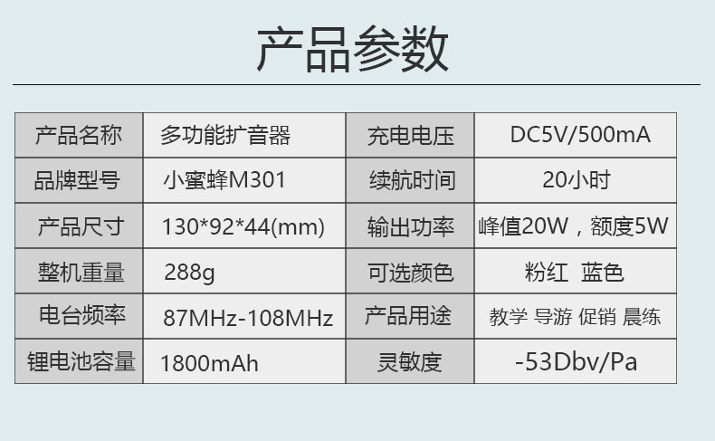 录音喇叭叫卖器可插卡U盘重复播放扩音器地摊专用音箱便携小音响