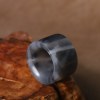 On sale Jade ring inner diameter 20mm Xinjiang Hetian jade blue and white jade seed material jade ring men and women ring