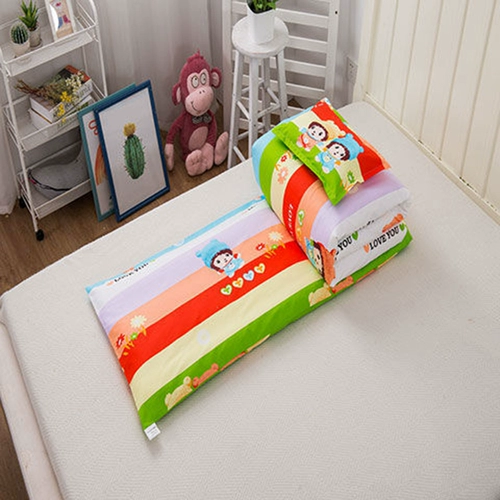 Одеяло для детского сада, комплект, хлопковый пододеяльник, наволочка для кроватки, демисезонное покрывало, 3 предмета