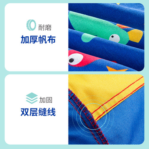 袋鼠跳跳袋幼儿园道具儿童袋鼠袋跳袋子运动器材布袋感统训练玩具 - 图0