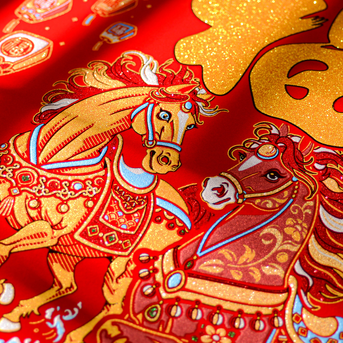 2026福字门贴金马送福马年生肖福字贴新年装饰门贴红色立体福字贴,淘宝优惠券,粉丝福利购,淘宝优惠卷