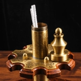 Муссон восемь трубные каркасы сиденья сиденья чистая медная ананасовая кожа Вращение восемь трубные стойки творческий ретро