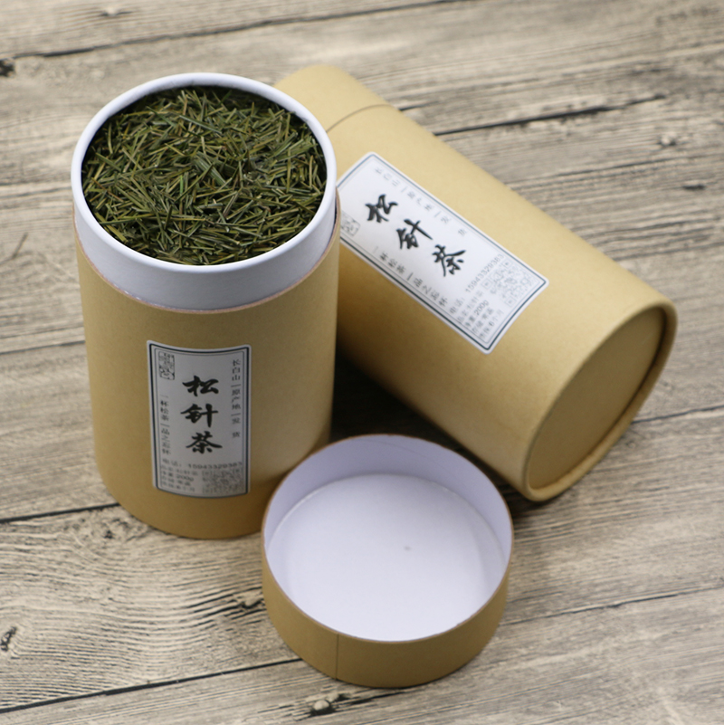 长白山野生松针茶红松五叶松针马尾松针茶松叶茶养生茶200g/盒 - 图1