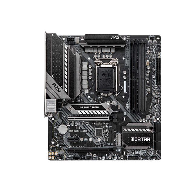 Mortar motherboard DDR4 memory supports 10th generation U