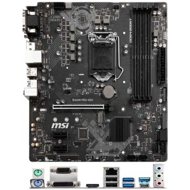 MSI B360M.2DDR4HDMIVGA